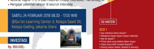 Workshop Bisnis Ekspor Angkatan Ke-01 (Kerjasama KPMI Jakarta & IQAL)
