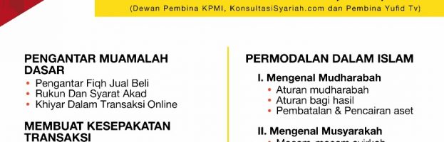 Workshop Permodalan Syariah Dalam Bisnis Online & Offline